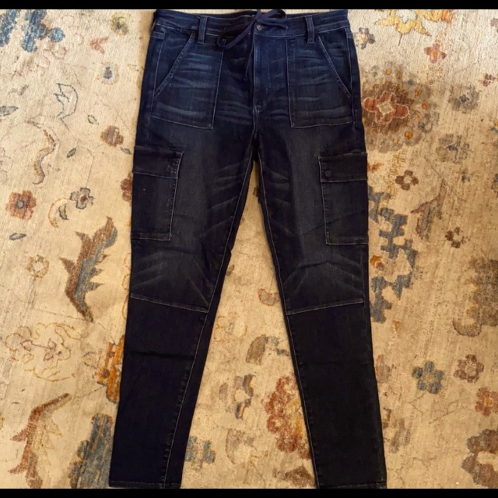 AEO 🦅 cute Carpenter style Jeggings size 16 long